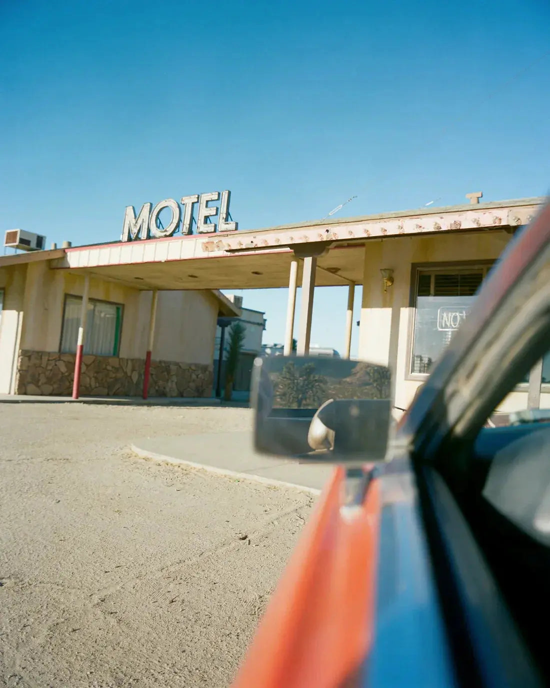 Motel contemporary wall art print by Blythe Thomas - sold by DROOL