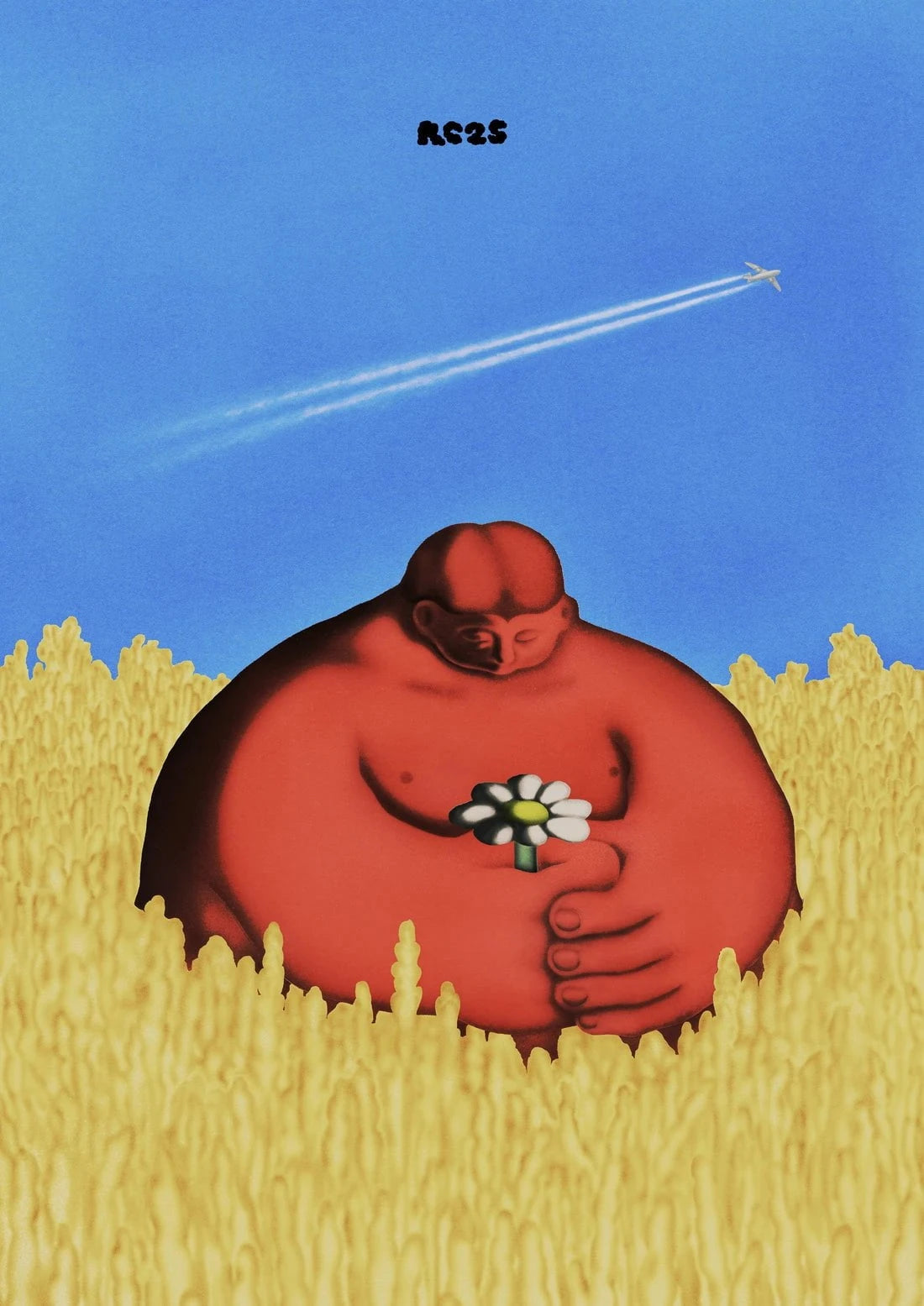 Poor Lanny contemporary wall art print by River Cousin - sold by DROOL