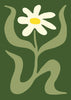 Flower 2 contemporary wall art print by Max Blackmore - sold by DROOL