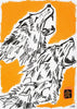 The Pack contemporary wall art print by Caitlin Flood-Molyneux - sold by DROOL