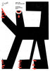 Smala Harpy contemporary wall art print by Floating Bstrd - sold by DROOL