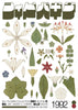 Flower Collage contemporary wall art print by George Kempster - sold by DROOL