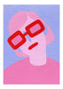 Sunglasses contemporary wall art print by Kissi Ussuki - sold by DROOL