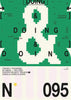 Doing contemporary wall art print by MEDG - sold by DROOL