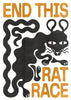 THE RAT RACE contemporary wall art print by Alexander Khabbazi - sold by DROOL