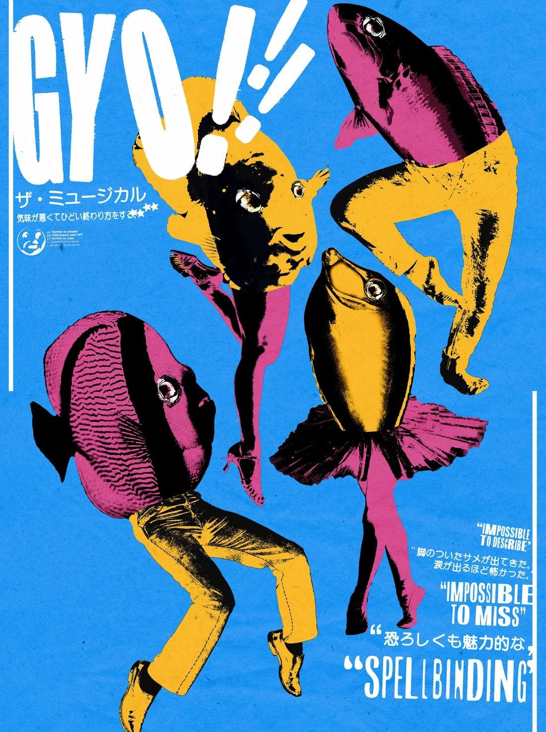 GYO!!! contemporary wall art print by Eddie Loughran - sold by DROOL