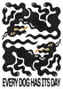 Every Dog contemporary wall art print by Alexander Khabbazi - sold by DROOL