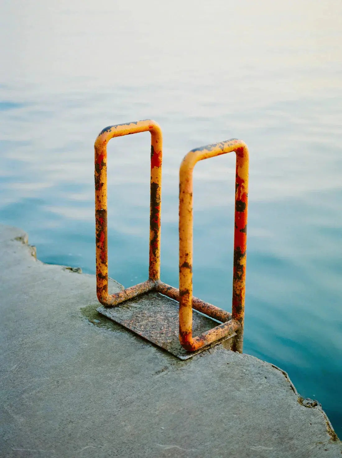 Rusty Pool contemporary wall art print by Steven Schultz - sold by DROOL