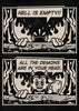 Hell Is Empty contemporary wall art print by Laserblazt - sold by DROOL