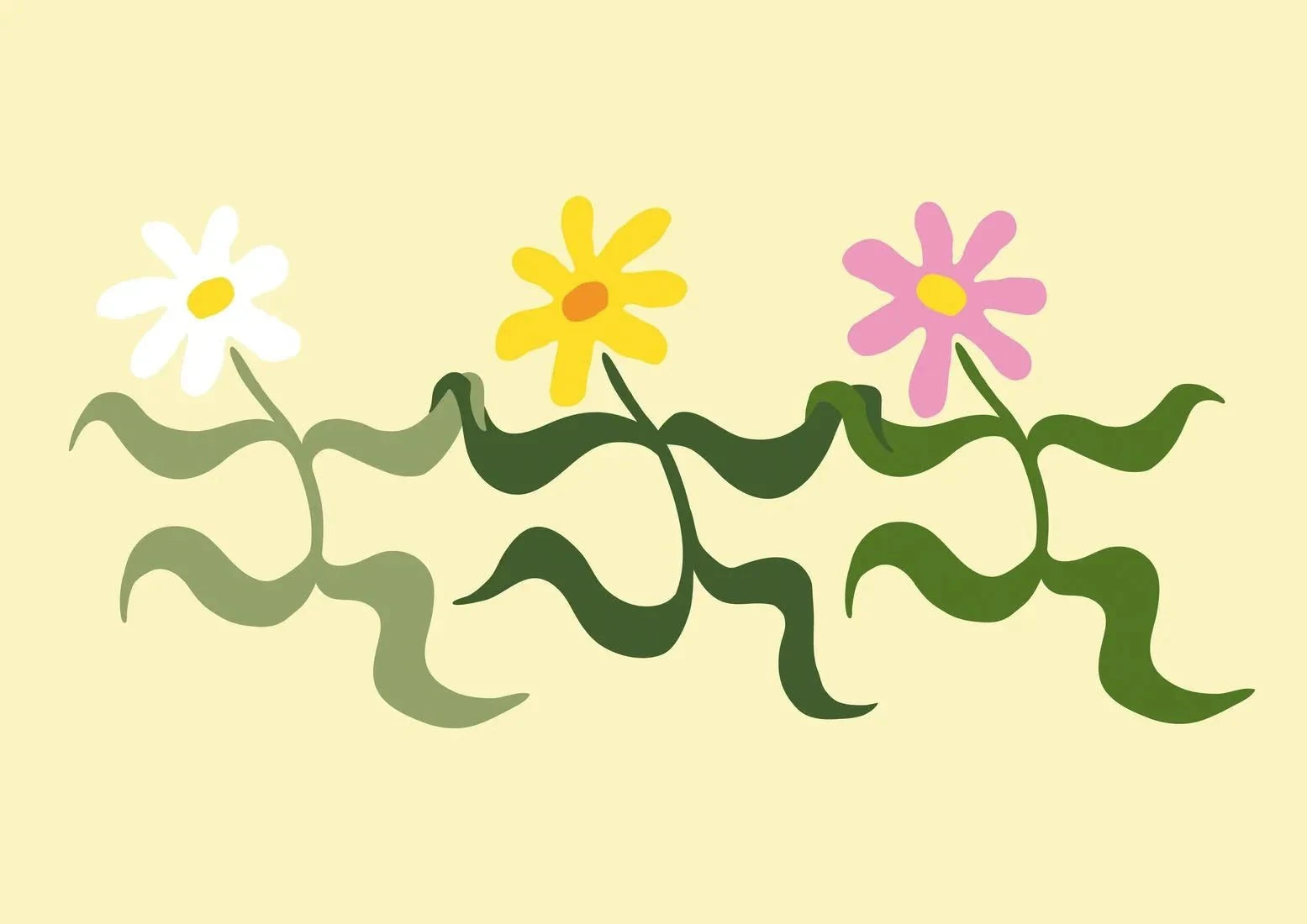 Flower 5 contemporary wall art print by Max Blackmore - sold by DROOL
