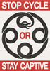 Ouroborus contemporary wall art print by Alexander Khabbazi - sold by DROOL