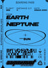 Boarding Pass contemporary wall art print by Roman Post. - sold by DROOL