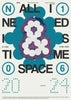 Time & Space contemporary canvas art print by MEDG - sold by DROOL