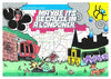 Time In The City: London contemporary wall art print by Time - sold by DROOL