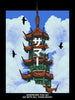 Go with all your heart contemporary wall art print by Othman Zougam - sold by DROOL