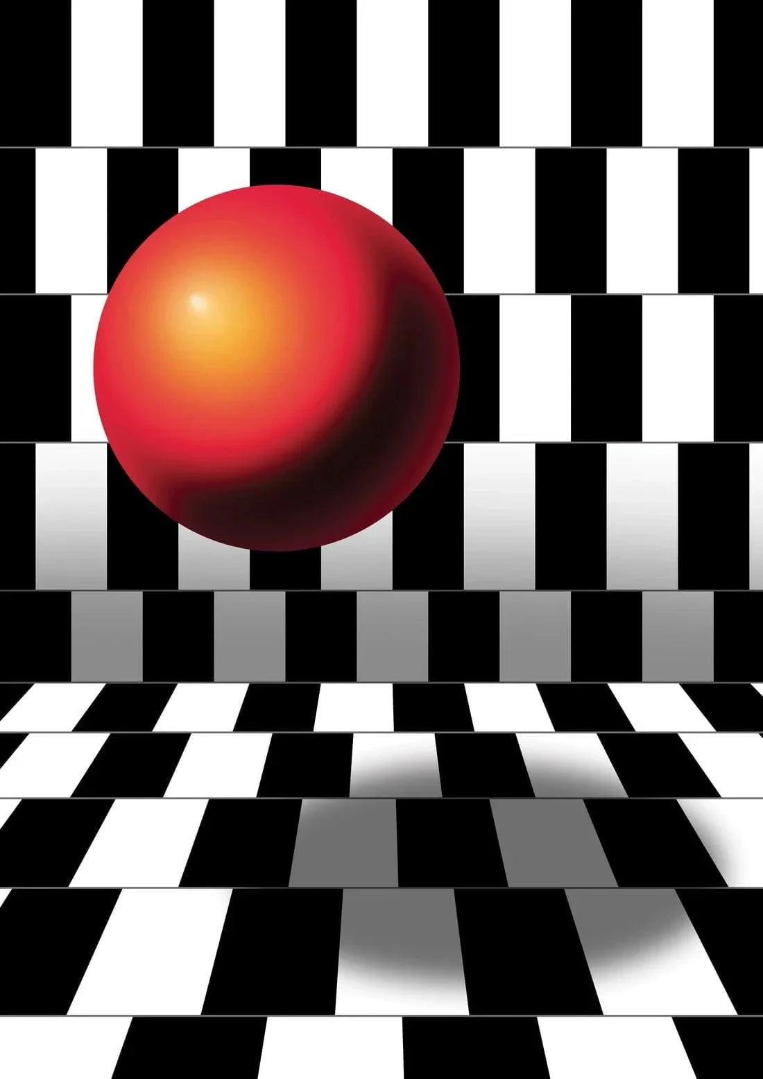 All Straight Lines contemporary wall art print by Samuel Finch - sold by DROOL