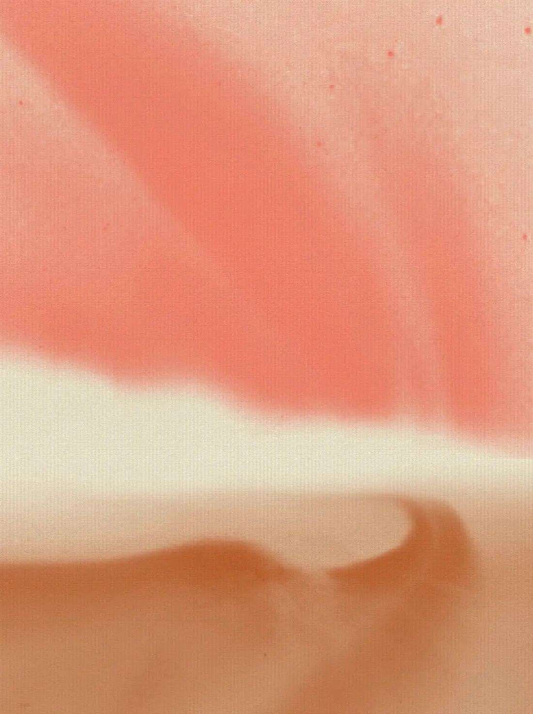 Abstract landscape in soft pastels