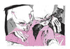 V.I.P.'s contemporary wall art print by Amelie Goeppel - sold by DROOL