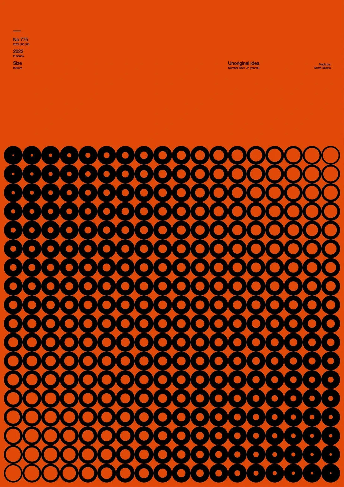 Unoriginal contemporary wall art print by Mirza Talovic - sold by DROOL