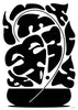 Monstera contemporary wall art print by Konrad Grafik - sold by DROOL