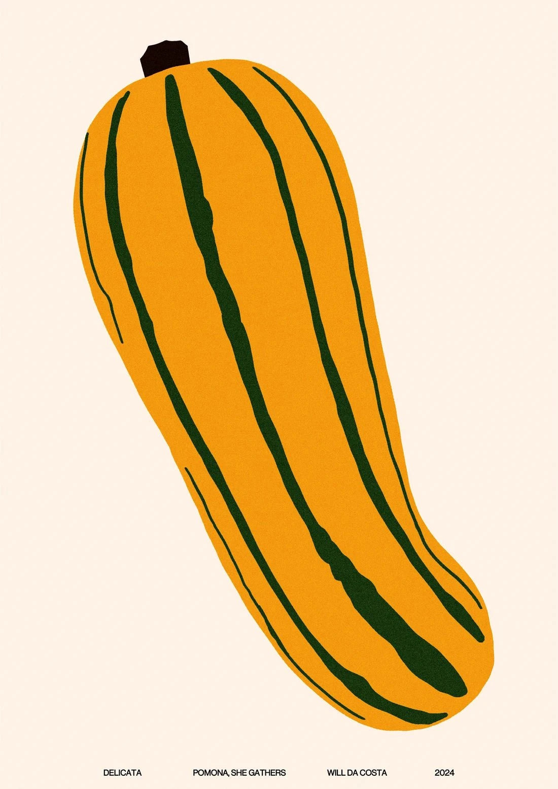 Delicata contemporary wall art print by Will Da Costa - sold by DROOL