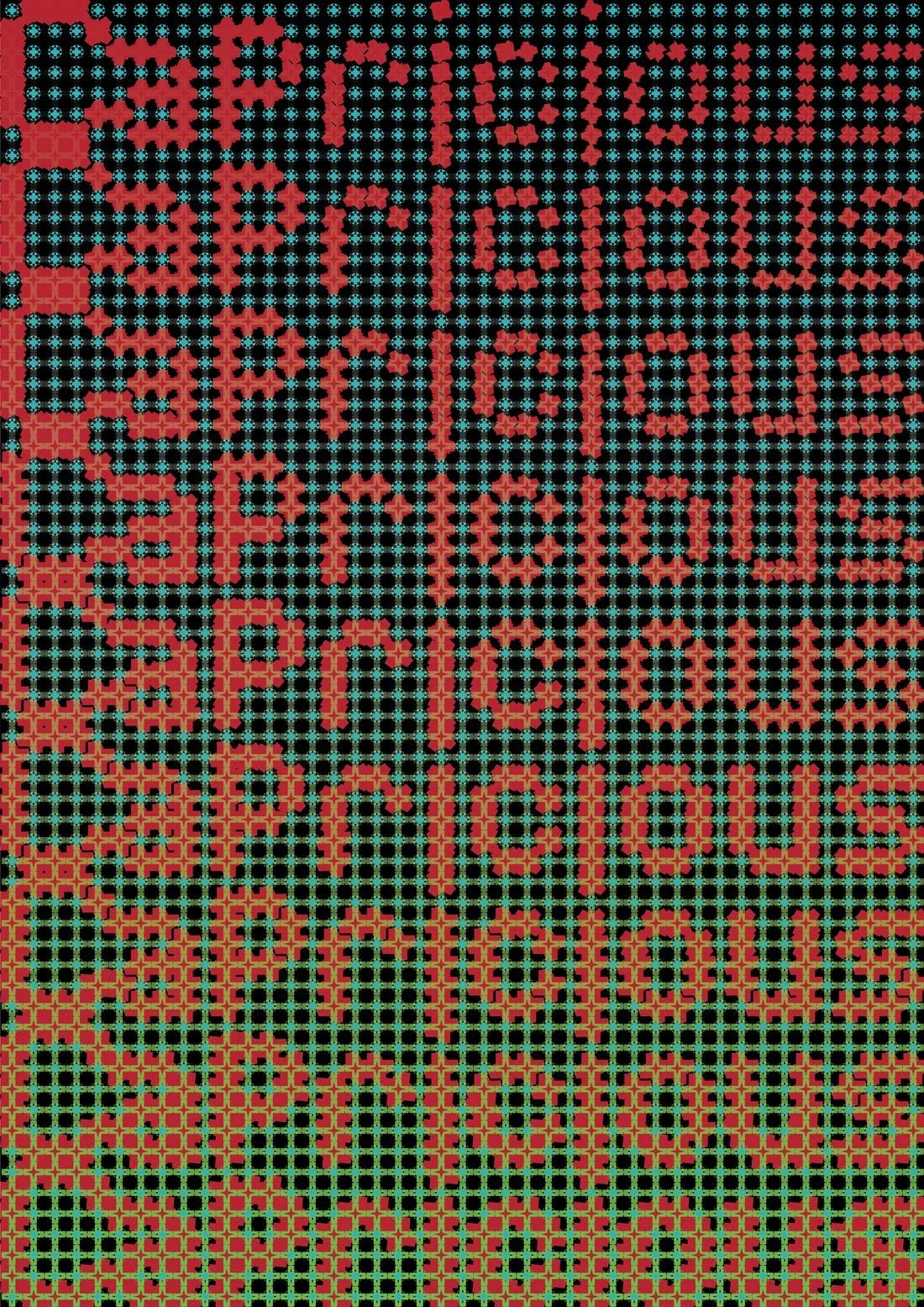 Poster 227 (Capricious) contemporary wall art print by Gang Buron-Yi - sold by DROOL