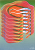 Blob blob blob. contemporary wall art print by Jorge Santos - sold by DROOL