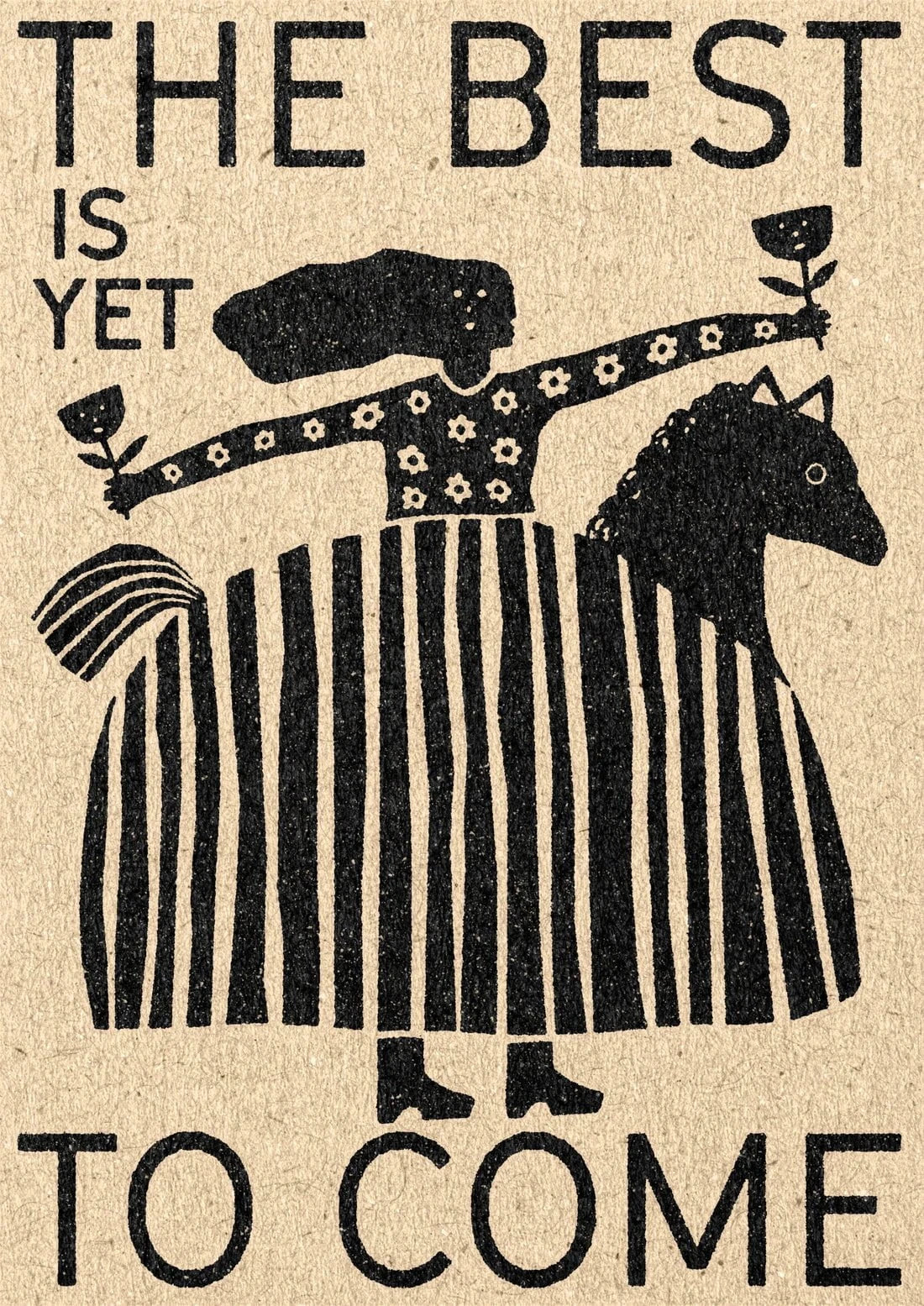 The Best Is Yet To Come contemporary wall art print by David Schmitt - sold by DROOL