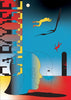 Trippin contemporary wall art print by Will Da Costa - sold by DROOL