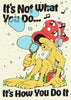 Its Not What You Do contemporary wall art print by Pointless Illustrations / James Lacey - sold by DROOL