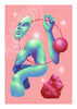 Cosmic Balance contemporary wall art print by Itamar Makover - sold by DROOL