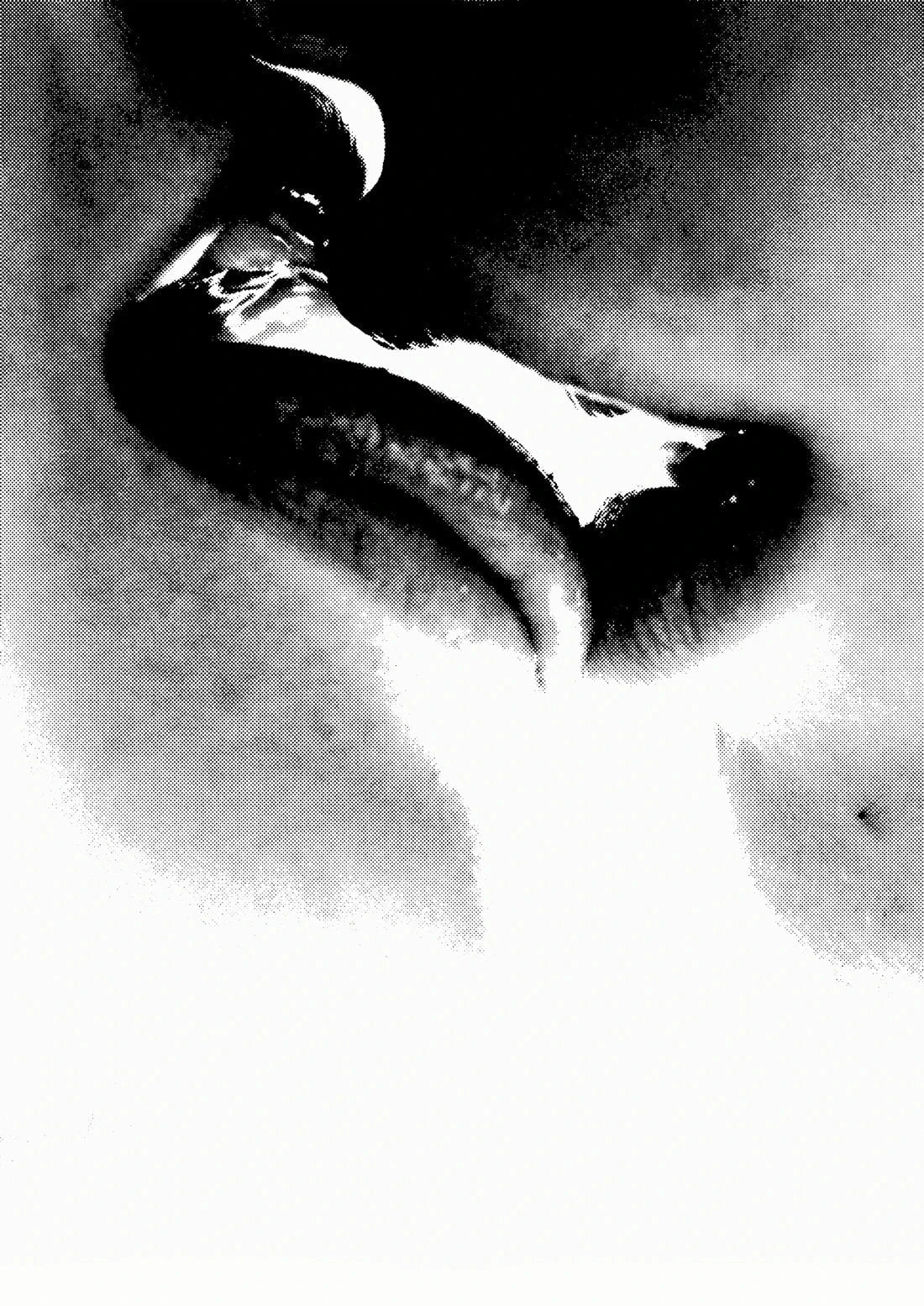 Mouth-to-mouth contemporary wall art print by Sven Silk - sold by DROOL