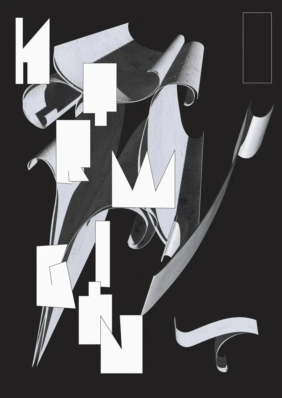 Hormigón contemporary wall art print by Naia Escribano - sold by DROOL