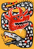 Best Friend contemporary wall art print by Kwonny - sold by DROOL