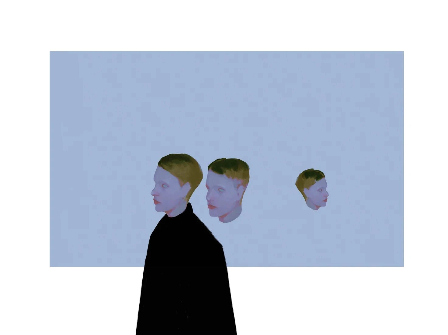 That Moment contemporary wall art print by Tolga Tarhan - sold by DROOL
