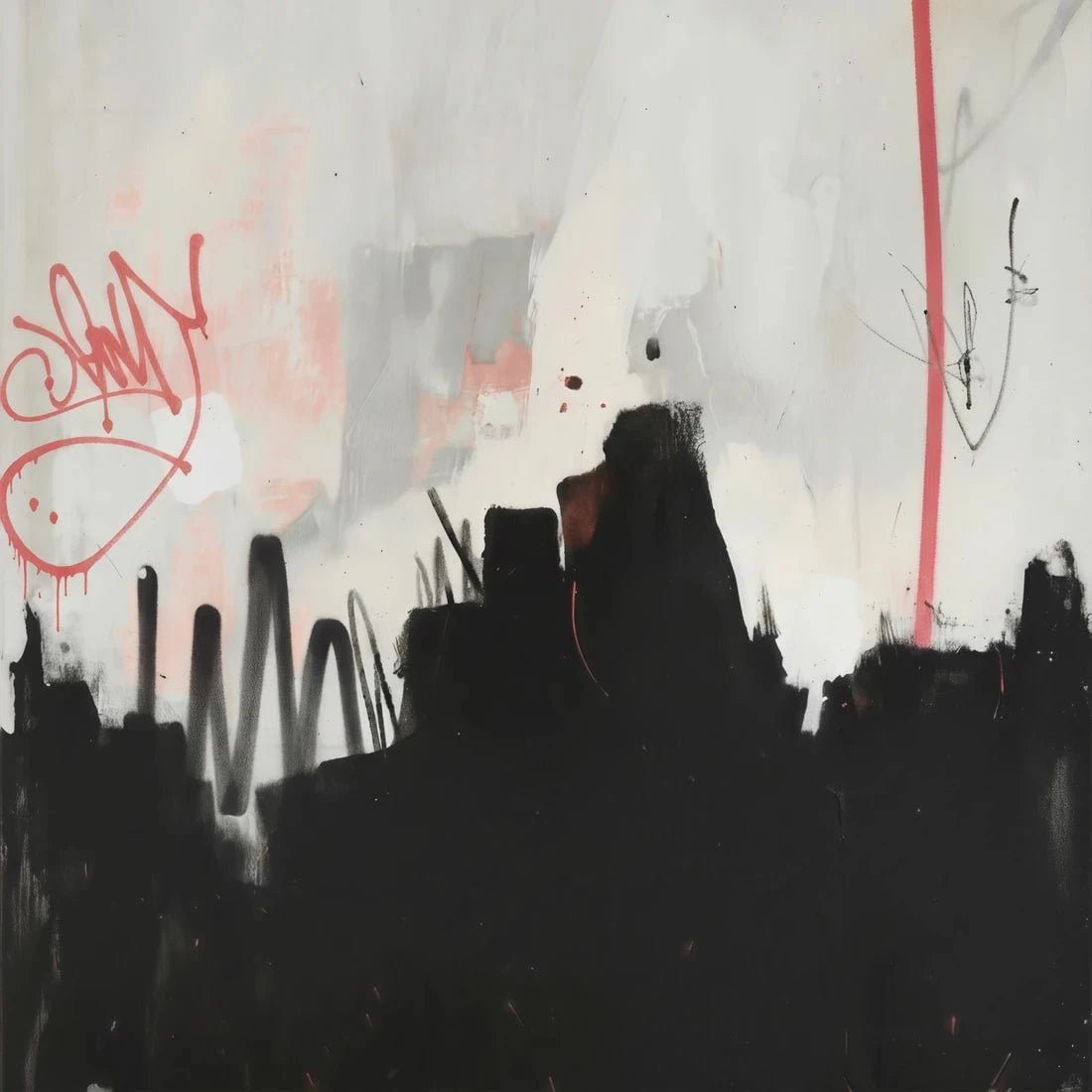 Um contemporary wall art print by Dom Russo - sold by DROOL