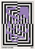 Mind Maze #2 contemporary wall art print by Lou Wang - sold by DROOL