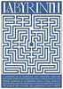 Labyrinth contemporary wall art print by Utsav Verma - sold by DROOL