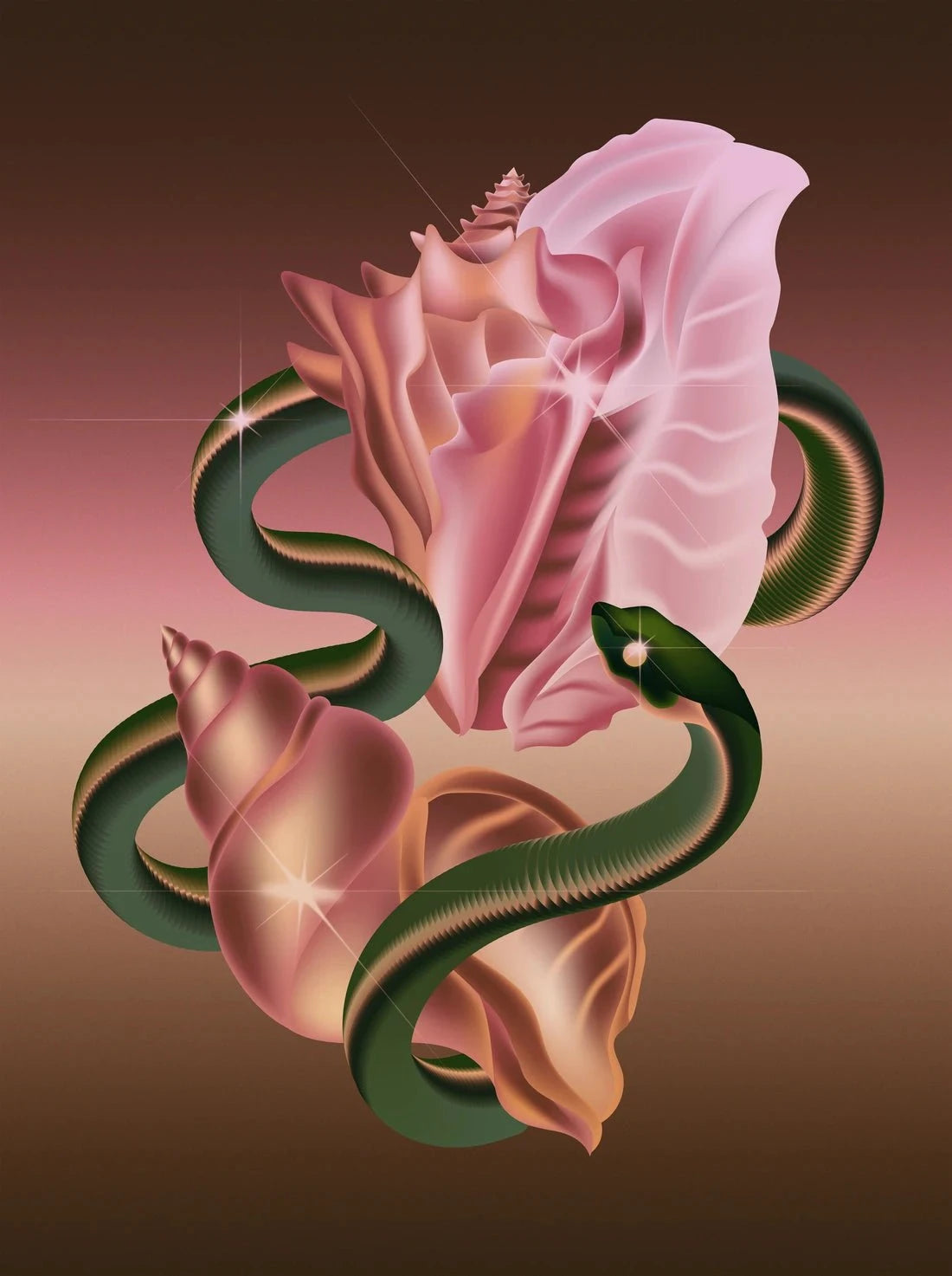 Until We Meet Again contemporary wall art print by Paulina Almira - sold by DROOL