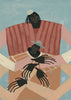 We are Here, No.3 contemporary wall art print by Studio IMO - sold by DROOL