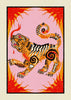 Tigress contemporary wall art print by Kwonny - sold by DROOL