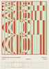 Sweet Mint contemporary wall art print by Coveposter - sold by DROOL