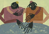 Together No.2 contemporary wall art print by Studio IMO - sold by DROOL