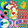 Love weed contemporary wall art print by Ovcharka - sold by DROOL