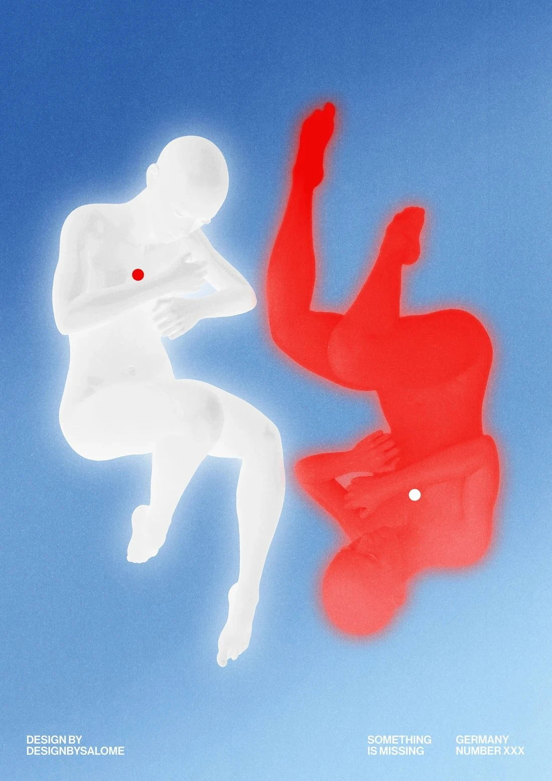 Something is missing contemporary wall art print by Salome Frenzel - sold by DROOL