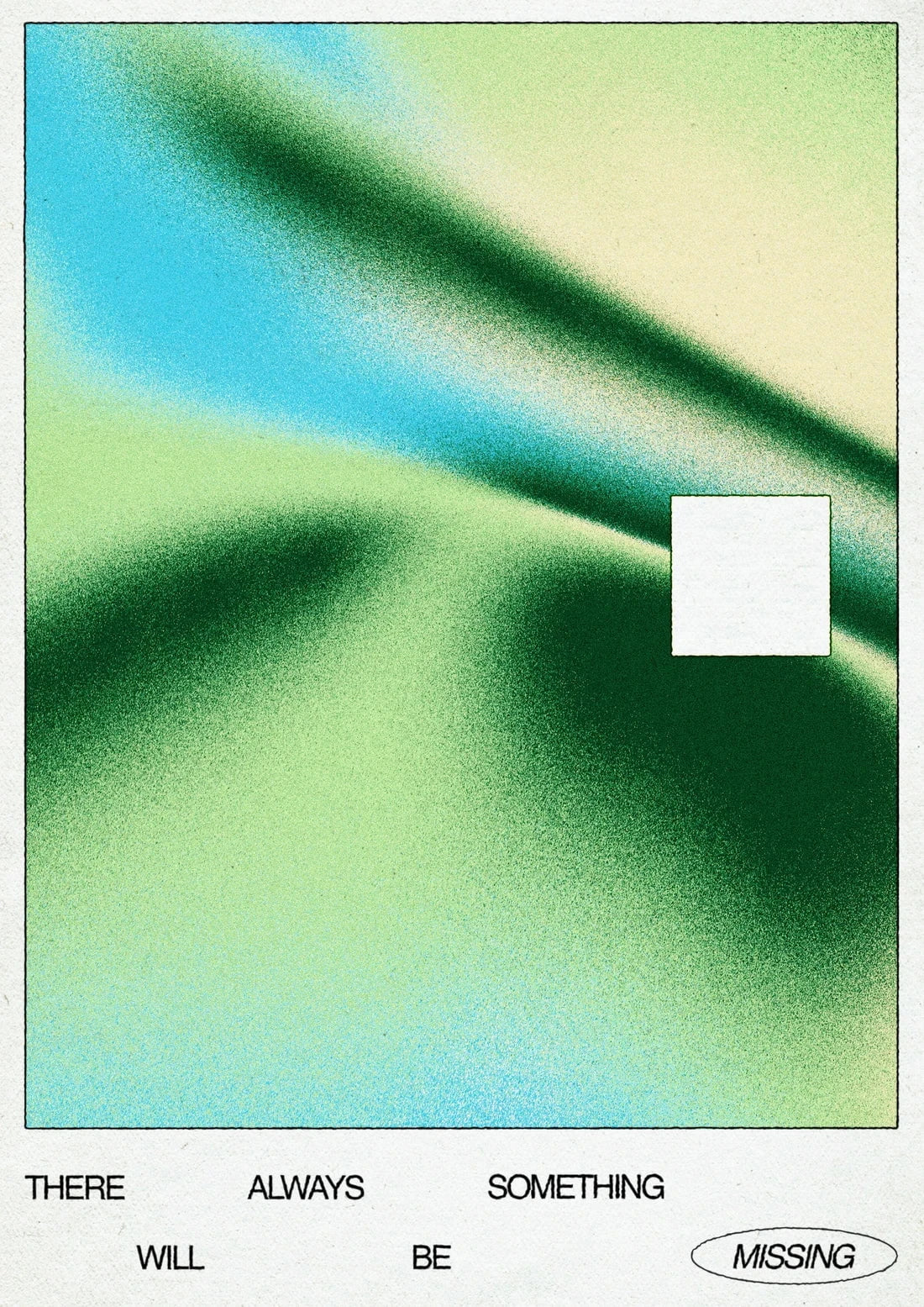 11.7x16.5" (A3) Missing - UNFRAMED contemporary wall art print by Coveposter - sold by DROOL