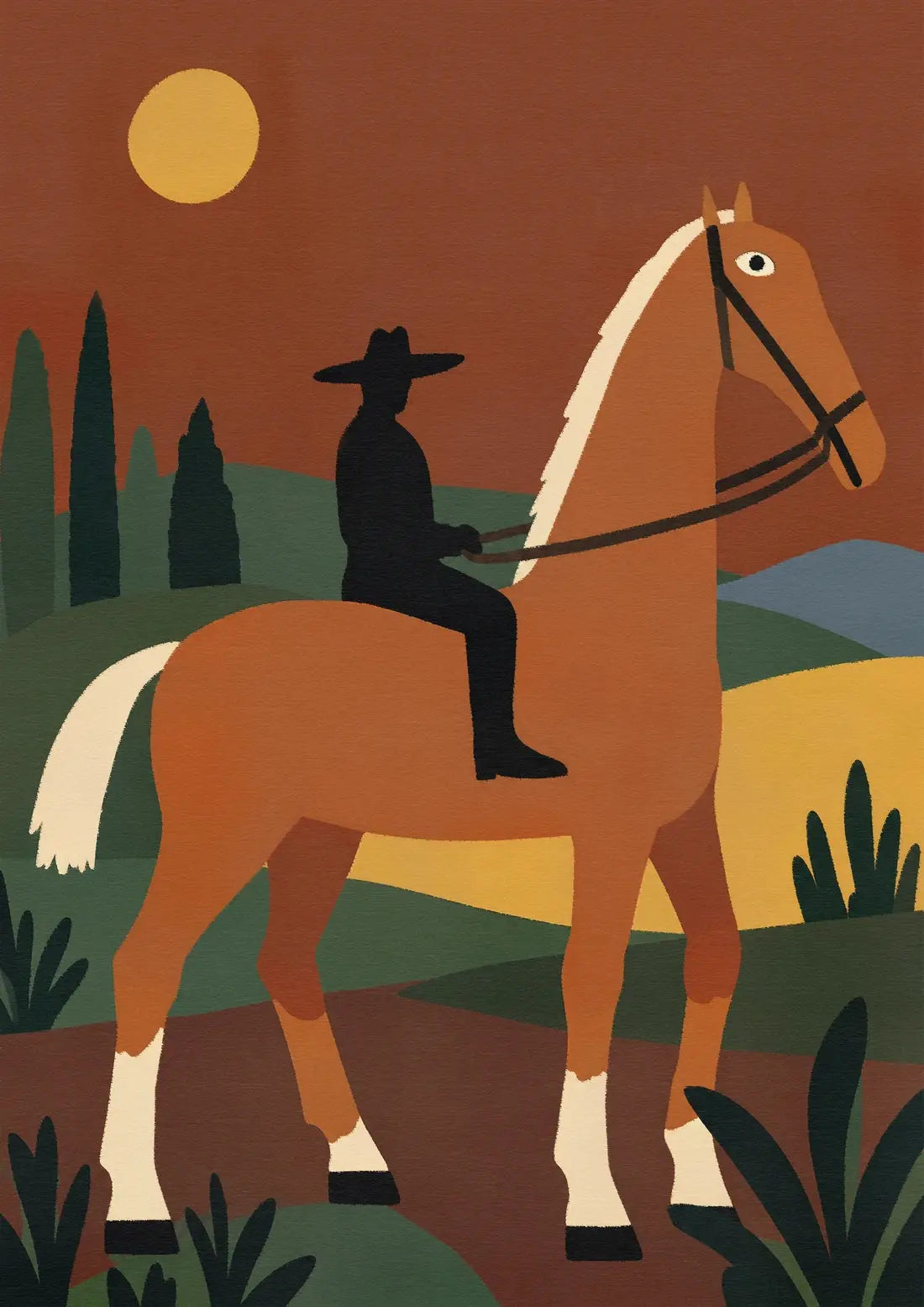What a big horse you have