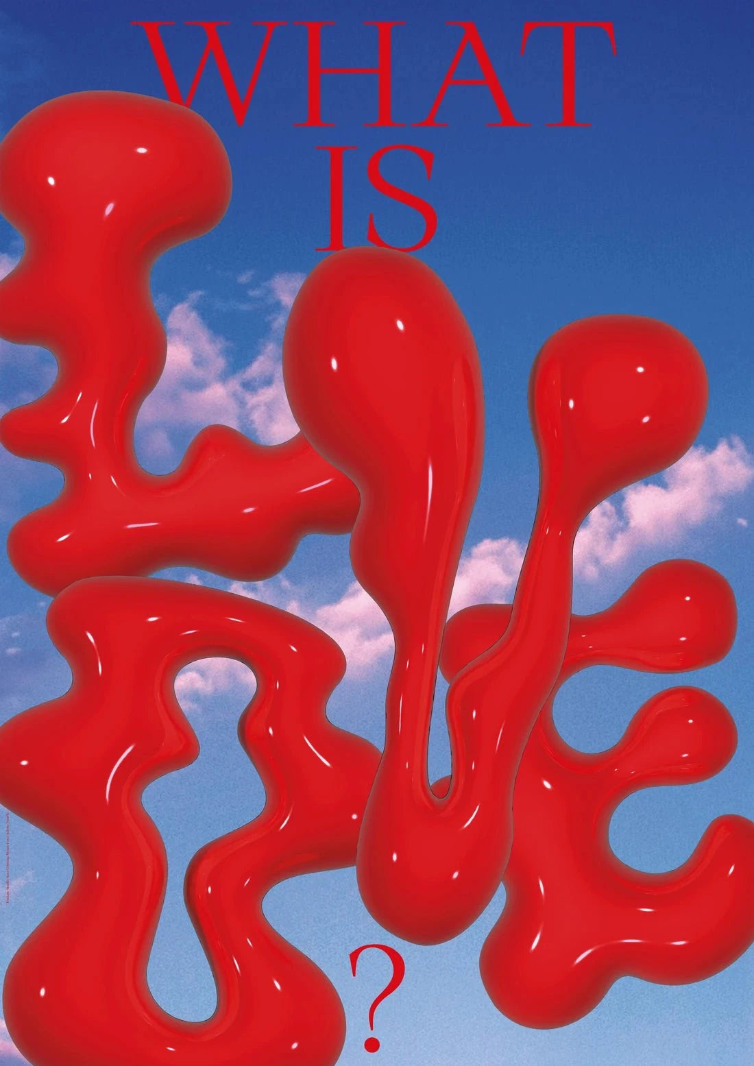 What is Love? contemporary wall art print by Sara Cristina Moser - sold by DROOL