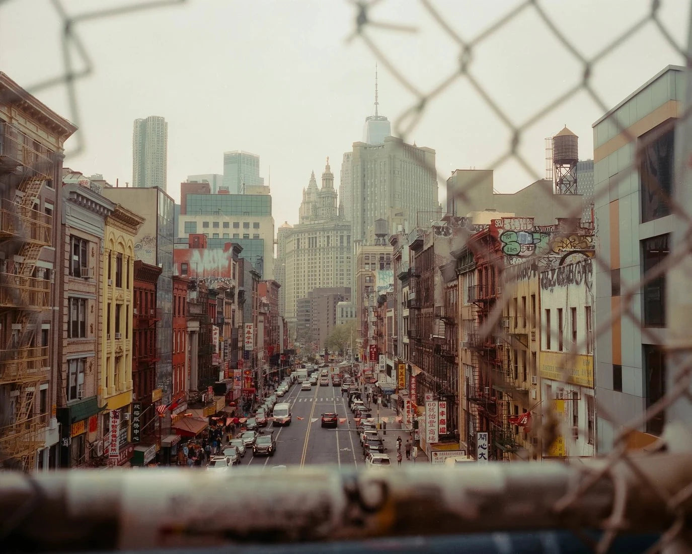 A View Into Chinatown contemporary wall art print by Francesco Aglieri Rinella - sold by DROOL