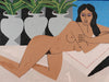 Figure In Repose no 3 contemporary wall art print by Colby Edwards - sold by DROOL